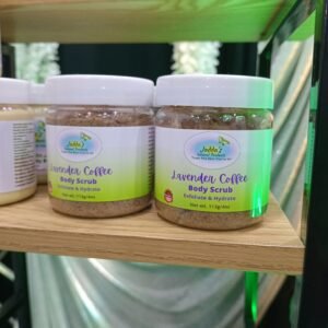 Lavender coffee body scrub