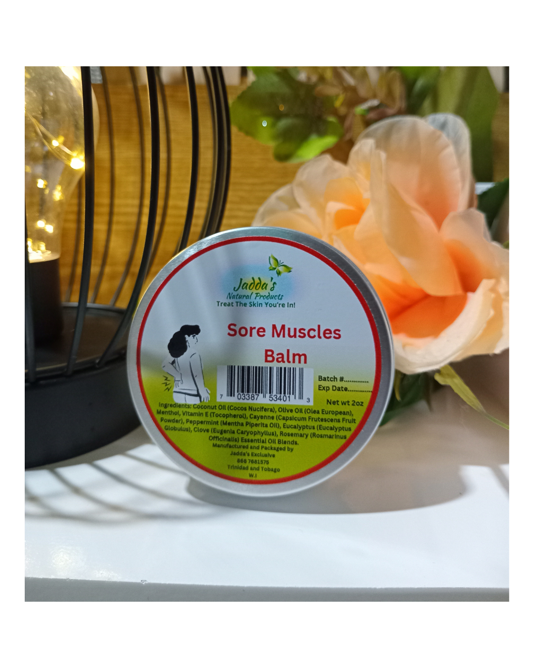 Sore muscle balm