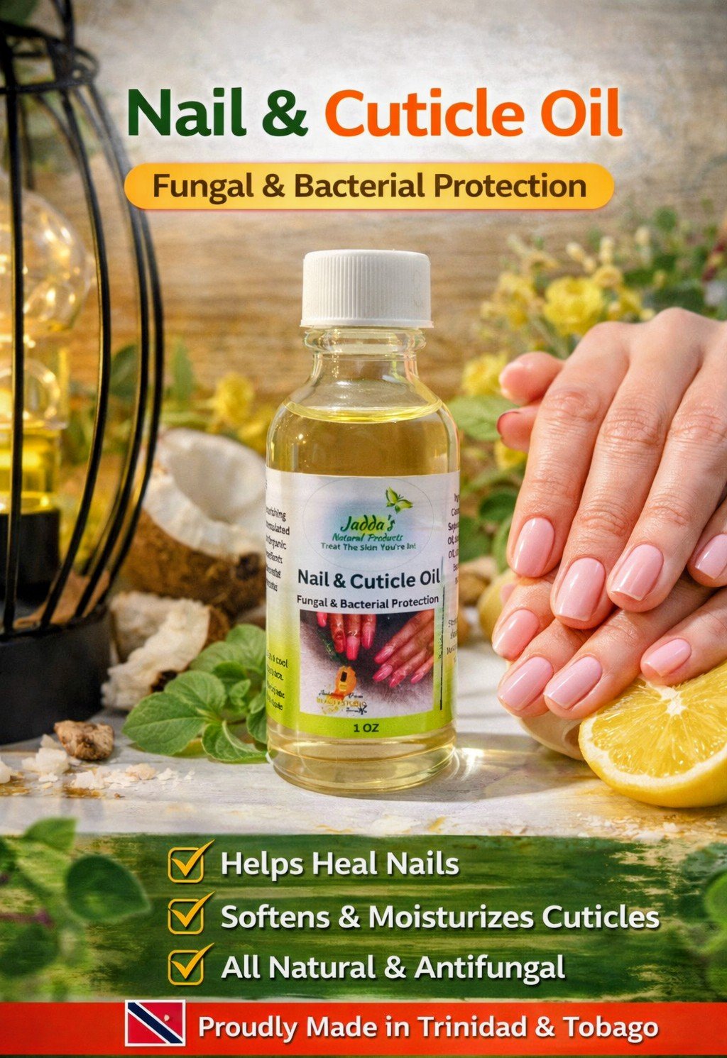 Nail and cuticle oil